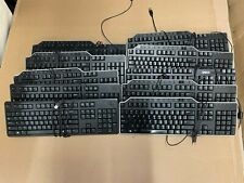Lot of 10 - Black Dell USB Keyboards picture