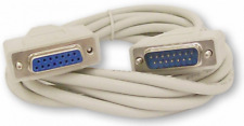 Your Cable Store 10 Foot DB15 15 Pin Serial Extension Cable picture