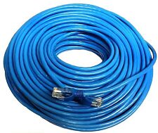 CAT6 Patch Network Cable Rj45 Ethernet 6ft 10ft 25ft 50ft 100ft 200ft lot Blue picture