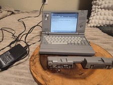 Vintage Toshiba Libretto 70CT Mini Notebook with Port Replicator and 32MB Memory picture