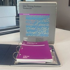 IBM Writing Assistant 1.01 PC Software Manual picture