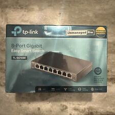 TP-LINK  8 Port Gigabit Ethernet Easy Smart Switch Network Desktop TL-SG108E New picture