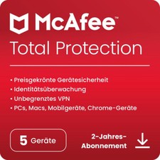 McAfee Total Protection 2026 5 Devices 2 Year | FULL VERSION / Upgrade | Antivirus picture