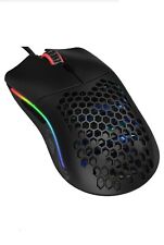 Glorious PC Gaming Race GO-BLACK 12000 DPI RGB Led Gaming Mouse Model O picture