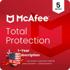 McAfee Total Protection Antivirus Software for 5 Devices picture