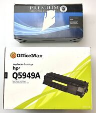 2x Replacement Laser Printer TONER CARTRIDGE Black Q5949A for HP 49A NIB NEW picture
