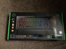 Razer BlackWidow Chroma V2 Mechanical Green Switch Gaming Keyboard - Black... picture