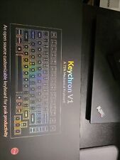 Keychron V1 75% Keyboard with Durock T1 Smoky Switches picture