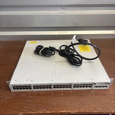 Cisco C9300-48p-A PoE+ Network Advantage Switch C9300-NM-4G (Tested) picture
