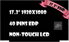 B173HAN04.9 fit LP173WFG SPB2 SPB1 NV173FHM-N44 B173HAN04.0 B173HAN04.4 144HZ picture