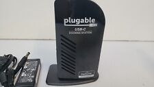 Plugable USB Type-C Triple Display Docking Station UD-ULTCDL with AC Adapter picture