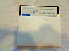 Working Software Apple II II+ Game GAMMA GOBLINS 1980 Sirius Floppy Disk TESTED picture