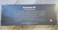 Keychron K8 Wireless Mechanical Keyboard White Backlight Gateron Brown Sealed FS picture