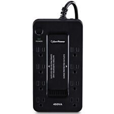 CyberPower UPS PC Battery Backup w/ USB Ports, 8 Outlets & 5 ft. Cord, Black picture