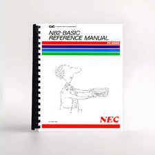 NEC PC-8300 Portable Computer Vintage N82 Basic Reference Manual picture
