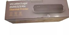 US Letter Legal A4 A5 2 3 4 in Thermal Printer Portable A80 picture