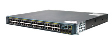 Cisco Catalyst 2960SF 48 Port PoE+ Lan Base Network Switch WS-C2960S-F48FPS-L picture