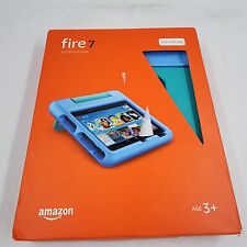 Amazon Fire 7 Tablet Kid-Proof Case 3+ Blue 12th Generation 2022 Release~ picture