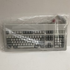 Vintage Philips P2813-015 Mechanical Clicky White Computer Keyboard NEW picture