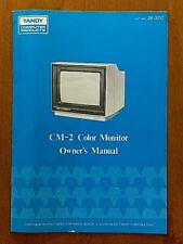 Manual - TANDY CM-2 Color Monitor Owner's Manual Cat 26-3212 picture