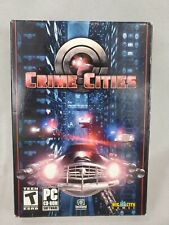 Crime Cities (PC, 2003) CD-ROM PC Game New and Sealed in Box picture