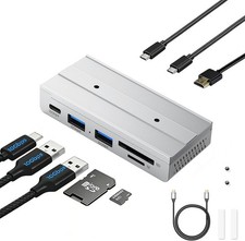 7-in-1 Magnetic USB C Hub 4K HDMI 100W PD 10Gbps SD TF for MacBook Laptop picture