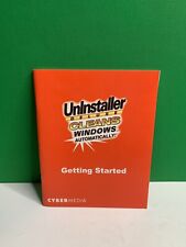 Cyber Media UNLSTALLER DELUXE CLEANS WINDOWS Getting Started 1994-1998 picture