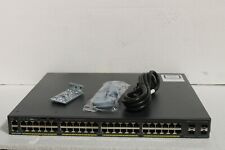Genuine CISCO  WS-C2960X-48FPS-L Cisco 2960-X 48 GigE PoE 740W LAN Base Switch picture