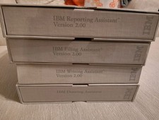 IBM Writing Filing Reporting Assistant 2.0 + Drawing Manual & Software Disks picture