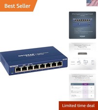 Netgear 8-Port Gigabit Ethernet Network Switch - Unmanaged & Plug-and-Play picture