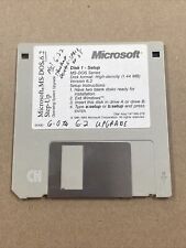 Microsoft MS-DOS 6.2 Step-Up Operating System Upgrade Disk 1 picture