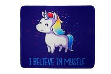 Cute Unicorn Pony Rainbow Large Gaming Mouse Pad 12x10 inch/30*25cm (Locked) picture