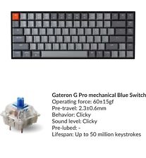 Keychron K2 A2 75% Layout Bluetooth Wireless Mechanical Keyboard Blue SwitchKey picture