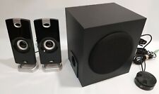 Cyber Acoustic CA-3080 PC Multi-Media 2.1 Sound System x2 Speakers + Subwoofer  picture