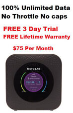 AT&T UNLIMITED DATA Netgear M1 MR1100 4G LTE RV's Internet Home $75/Month picture