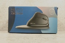 Delux Seeker M618XS Ergonomic Vertical Mouse – Blue – Brand New picture