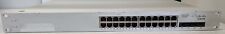 Cisco Meraki MS220-24P-HW Cloud Managed PoE Switch - UNCLAIMED picture