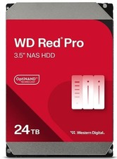 Western Digital 24TB WD Red Pro NAS Internal Hard Drive HDD - 7200 RPM, SATA picture