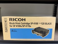 Genuine Ricoh SP 4100 Type 120 Black High Yield Toner Cartridge M889-17 picture