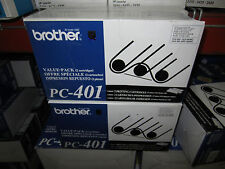 BROTHER PC-401 4 VALUE PACKS = 8 CARTRIDGES FAX-560 FAX--565 FAX-580MC MFC-660MC picture
