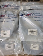 L-com CSMUZ9MF-15 LSZH D-Sub Cable DB9 Male to Female 15 ft RS-232 Lot of 10.  picture