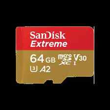 SanDisk 64GB Extreme microSDXC UHS-I Card (Up to 160 MBPs) - SDSQXAH-064G-GN6MA picture