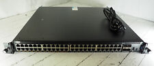 Dell Networking X1052P 48 Port Gigabit PoE+ Ethernet Switch 69P0W w/ Rails picture