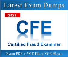 ACFE CFE Exam Certified Fraud Examiner dump in VCE, PDF - January 2023 Updated picture