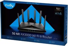 CUDY 5G NR SA NSA AX3000 WiFi 6 CPE Cellular Router Dual Sim P5 US V1.0 *3183A2A picture
