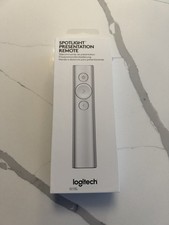 Open Box - Logitech Spotlight Presentation Remote Silver -  picture