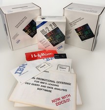 IBM OS/2 2.0 sealed with Extended Services Administrator's Kit 04G1091, 04G1050 picture