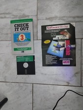 CHECK IT OUT  Spreadsheet Comparer v1.0 + Master Disk Simon & Schuster IBM PC picture