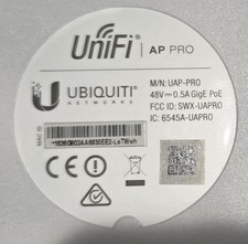 Ubiquiti UniFi UAP-PRO 2.4/5 GHz Dual Band Access Point - Ceiling Mount, PoE picture