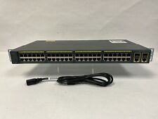 Cisco Catalyst 2960 Series 48 Port Gigabit Ethernet Switch WS-C2960+48TC-L V02 picture